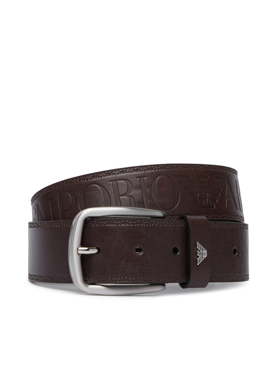 Emporio Armani Opasok Emporio Armani EM007190 AF29179 U6027 Hnedá