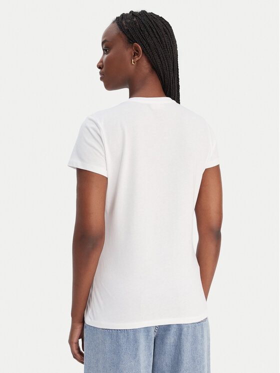 Liu Jo Liu Jo Camiseta WA6493 JS923 Blanco Regular Fit