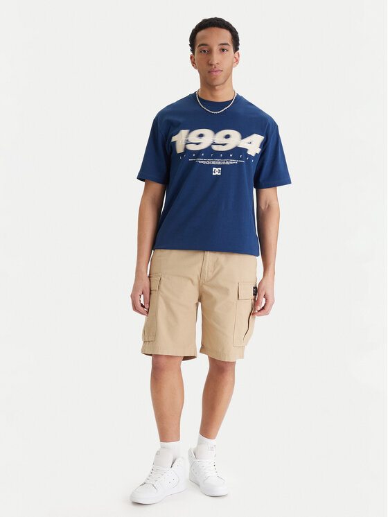 DC Shoes DC Shoes Camiseta Blurry Years EDYZT04363 Azul marino Regular Fit