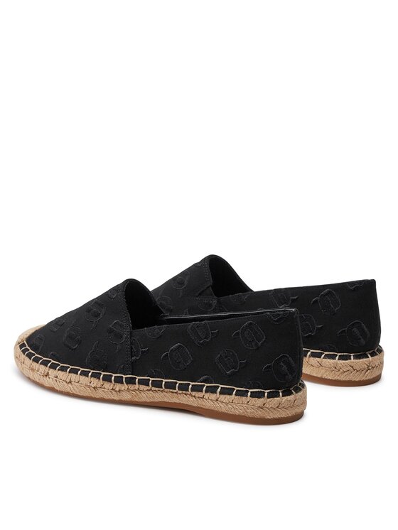 KARL LAGERFELD Еспадрильї KARL LAGERFELD KL80124A Чорний