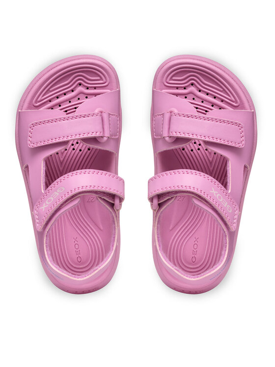 Geox Sandály Geox J Fusbetto Gi J45HQA 000BC C8006 D Růžová