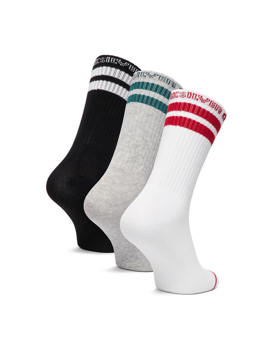 Quiksilver Довгі шкарпетки Quiksilver CEO_BR_QUIK_2040_W_AW25 (3 PACK) Кольоровий