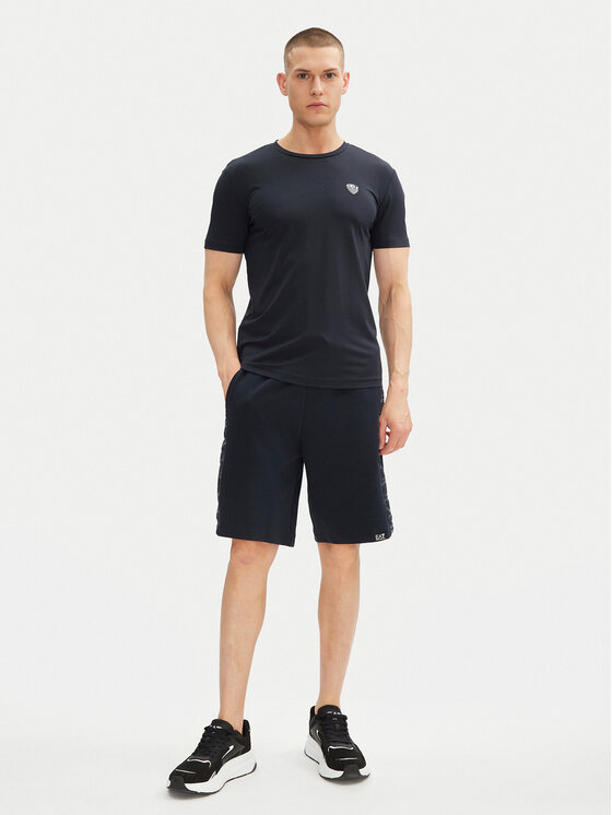 EA7 Emporio Armani EA7 Emporio Armani Футболка 8NPT16 PJRGZ 1562 Cиній Regular Fit