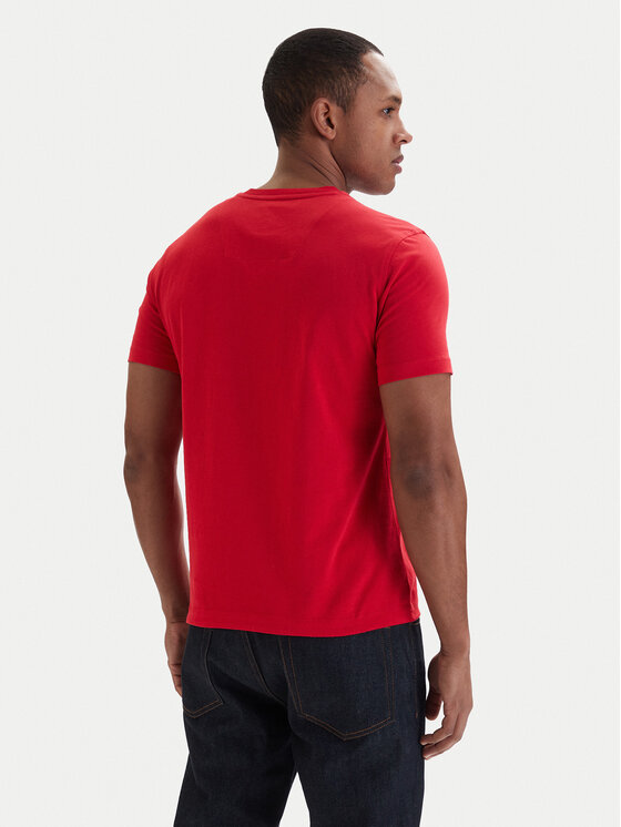 Aeronautica Militare Aeronautica Militare Camiseta 261TS1580UJ00372 Rojo Regular Fit