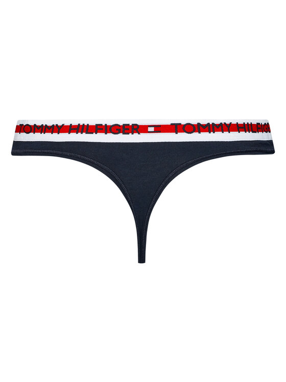 Tommy Hilfiger Tommy Hilfiger Perizoma UW0UW02458 Blu scuro