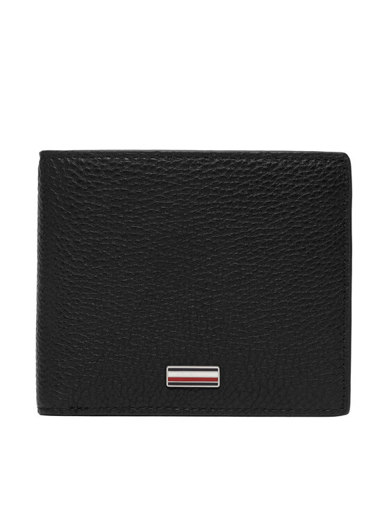Tommy Hilfiger Portfel Tommy Hilfiger Th Central Cc And Coin AM0AM14496 Czarny