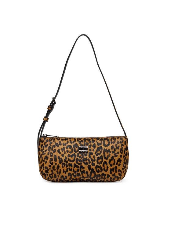 Tommy Jeans Soma Tommy Jeans Tjw Must Leopard Shoulder Bag AW0AW18008 Oranžs