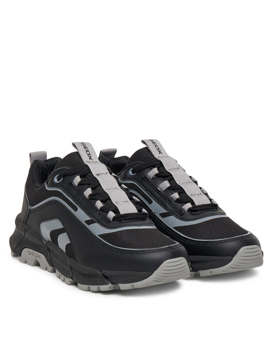 Geox Sneakersy Geox J Flexyper Plus J56MVB 0FU54 C0017 D Čierna