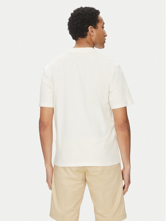 HUGO HUGO Футболка Dapolino 50488330 Écru Relaxed Fit
