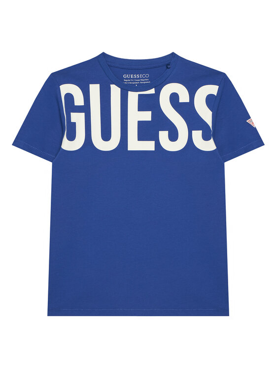 Guess Guess Camiseta L6GI26 J1314 Azul Regular Fit