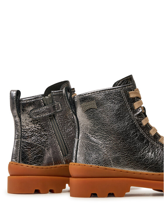 Camper Šnurovacia obuv Camper K900179-020 S Sivá