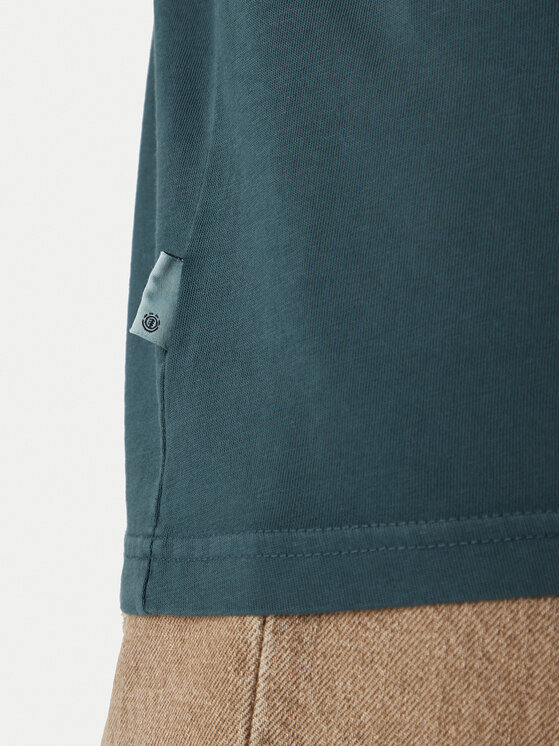Element Element Camiseta Lowcase Pigment ELYKT00177 Verde Regular Fit