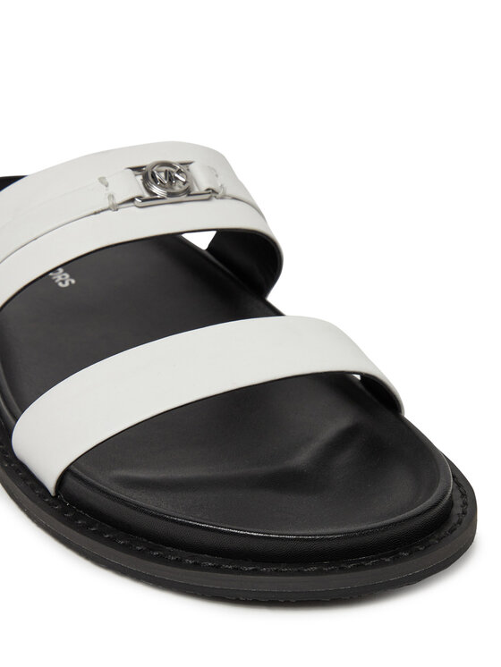MICHAEL Michael Kors Шльопанці MICHAEL Michael Kors Mandy Flat Sandal 40S5MAFS2L Білий