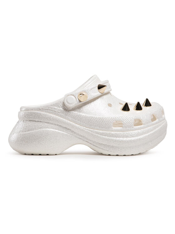 Crocs Šľapky Crocs Classic Bae Glitter Stud Cg W 206783 Biela