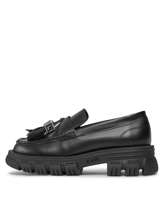 KARL LAGERFELD Loaferice KARL LAGERFELD KL43814 Crna
