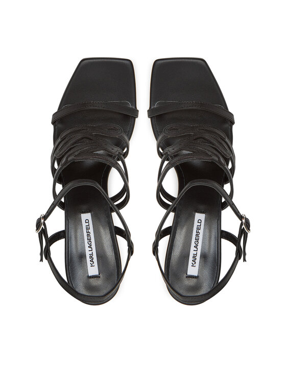KARL LAGERFELD Босоніжки KARL LAGERFELD KL34425 Чорний