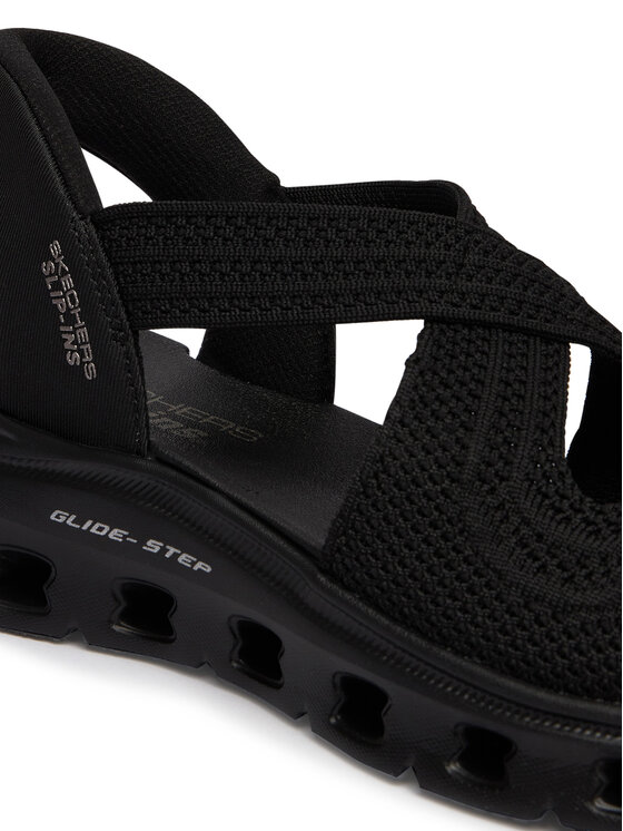 Skechers Босоніжки Skechers Slip-ins Glide-Step 119557/BBK Чорний