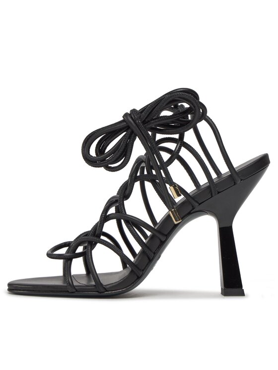 Patrizia Pepe Sandali Patrizia Pepe 8X0067/L048-K103 Črna