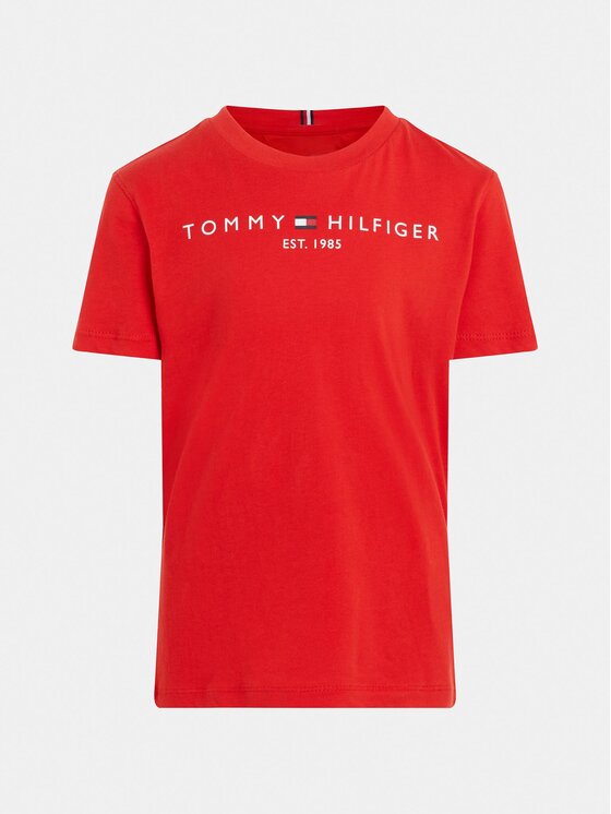 Tommy Hilfiger Tommy Hilfiger Póló Essential KS0KS00210 S Piros Regular Fit