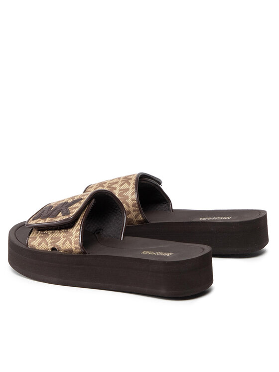 MICHAEL Michael Kors Papucs MICHAEL Michael Kors Mk Platform Slide 40T2MKFA1Y Bézs