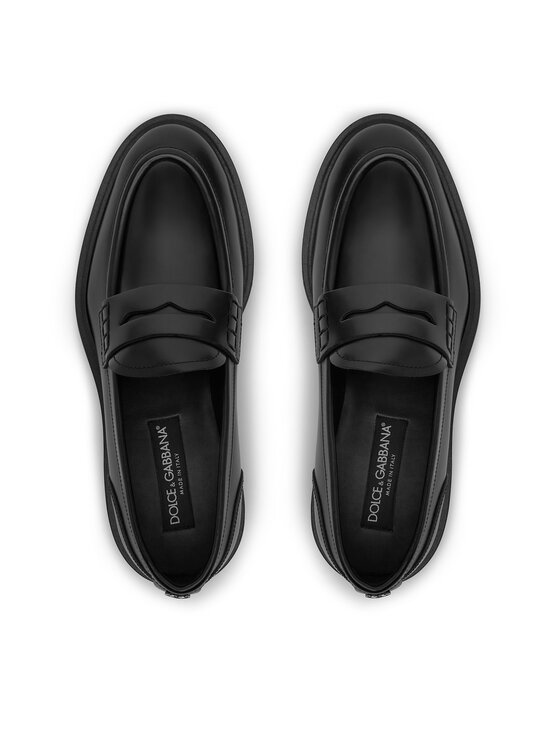 Dolce&Gabbana Мокасини Dolce&Gabbana CM0078 A1203 Черен