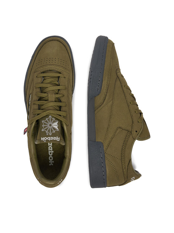 Reebok Αθλητικά Reebok EO-CLUB C 85 100278976 Σκούρο πράσινο
