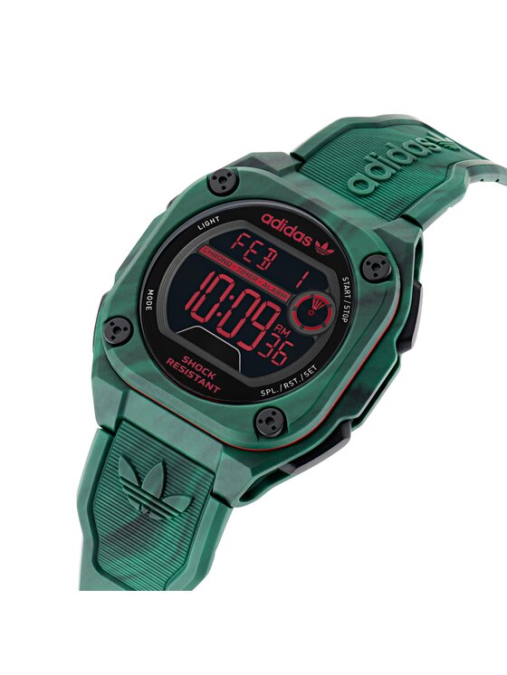 Reloj adidas Originals City Tech Two GRFX AOST23573 Verde | Zapatos.es