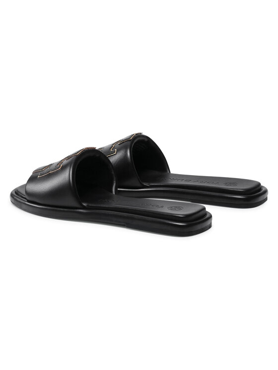 Tory Burch Papucs Tory Burch Doublet Sport Slide 79985 Fekete