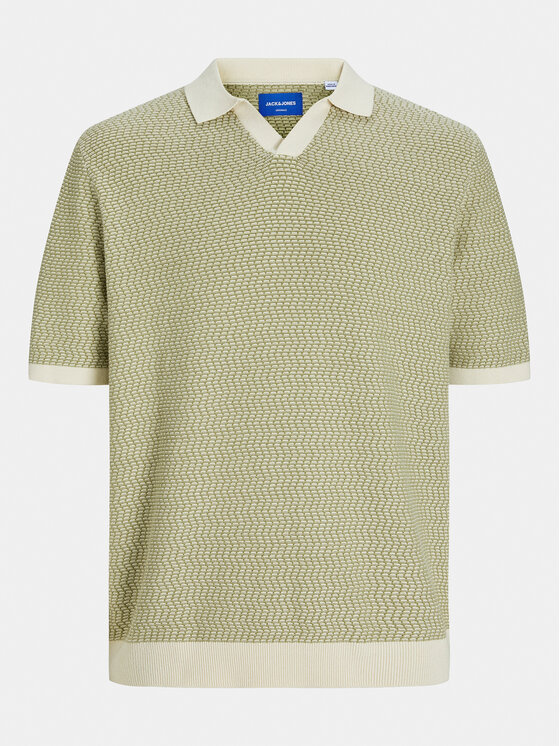 Jack & Jones Jack & Jones Поло Jormykonos 12255950 Зелений Regular Fit