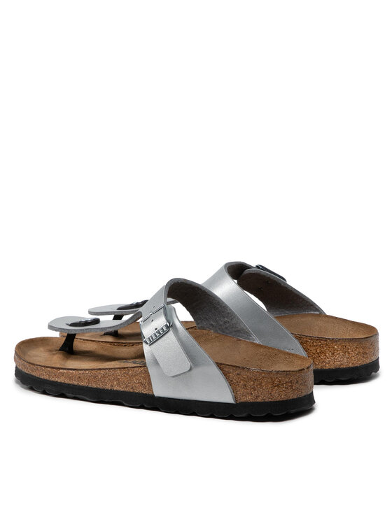Birkenstock В'єтнамки Birkenstock Gizeh Bs 0043853 Срібний
