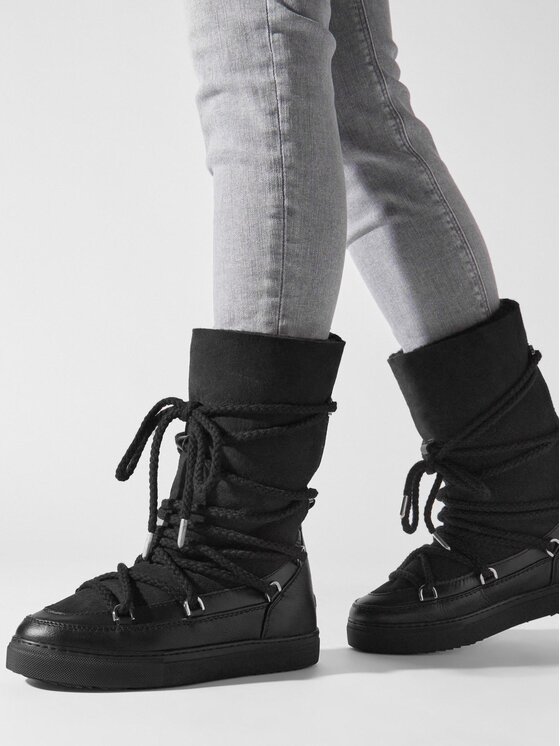 Inuikii Cizme de zăpadă Inuikii Classic High 75107-096 Negru