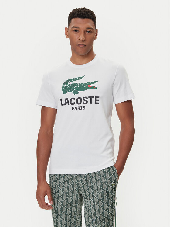Lacoste Lacoste Camiseta TH5634 Blanco Regular Fit