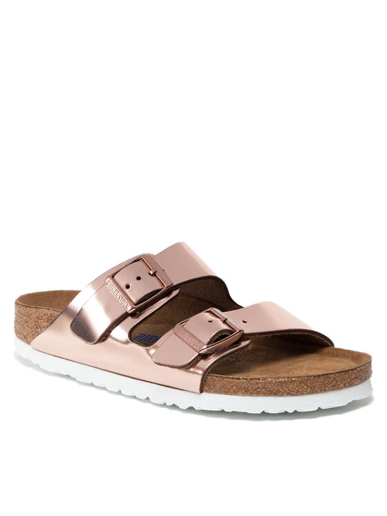 Birkenstock Шльопанці Birkenstock Arizona Metallic 0952093 Рожевий
