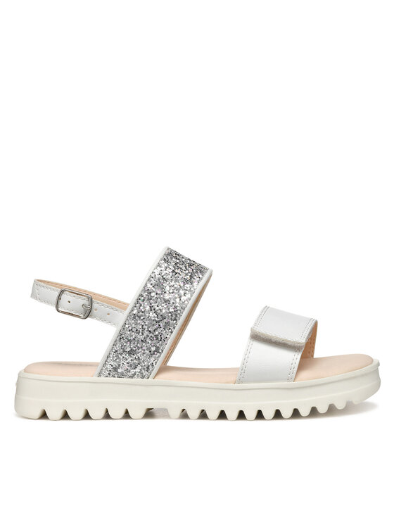 Geox Sandali Geox J Coralie Gir J556EA 0BCEW C1Z1N M Bianco
