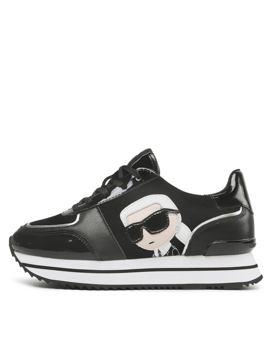 KARL LAGERFELD Sneakersy KARL LAGERFELD KL61930N Czarny