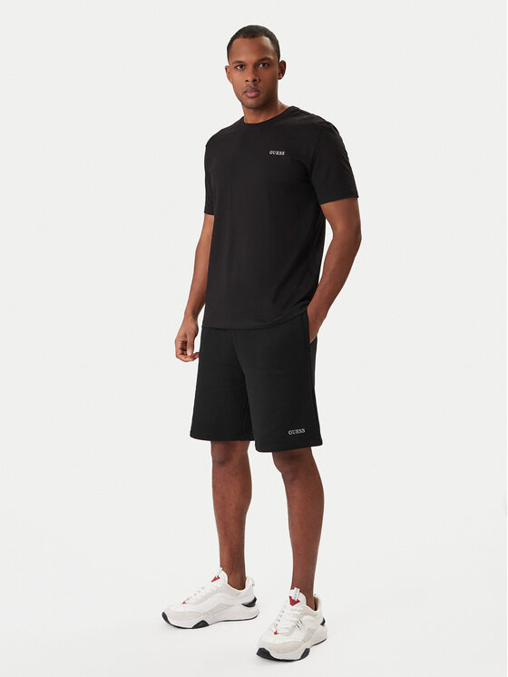 Guess Guess Camiseta Z6RI17 I3Z14 Negro Regular Fit