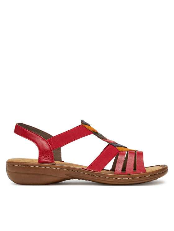 Rieker Sandali Rieker 60804-33 Rosso