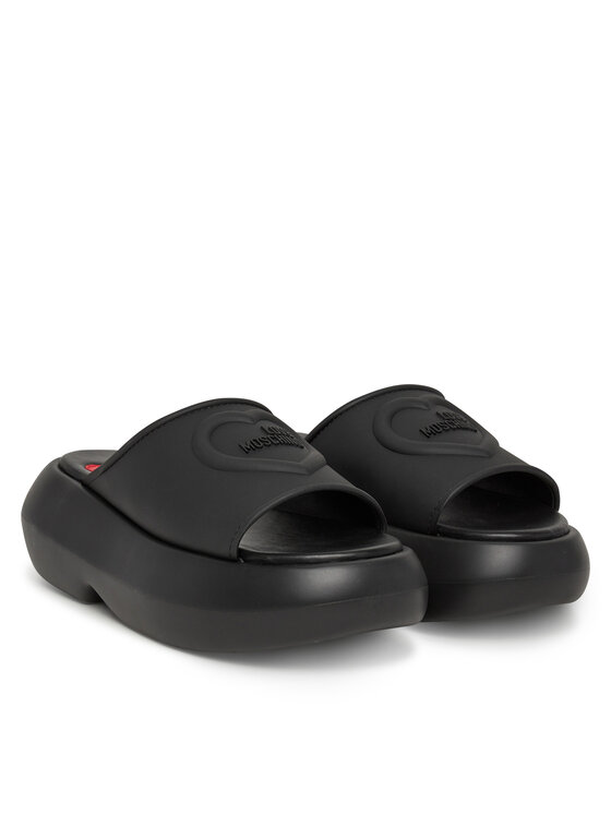 LOVE MOSCHINO Шльопанці LOVE MOSCHINO JA28207I0MI40000 Чорний