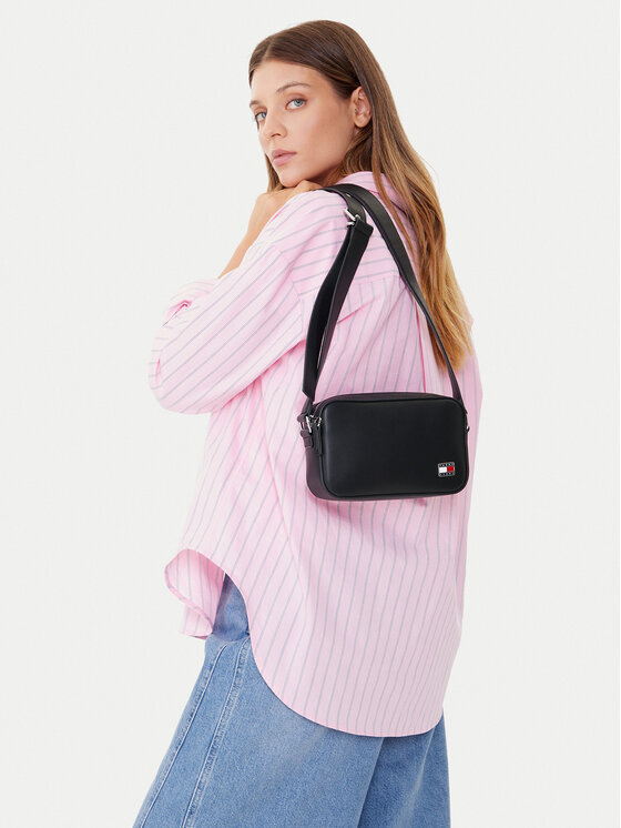 Tommy Jeans Rankinė Tommy Jeans Tjw Cool Camera Bag AW0AW17872 Juoda