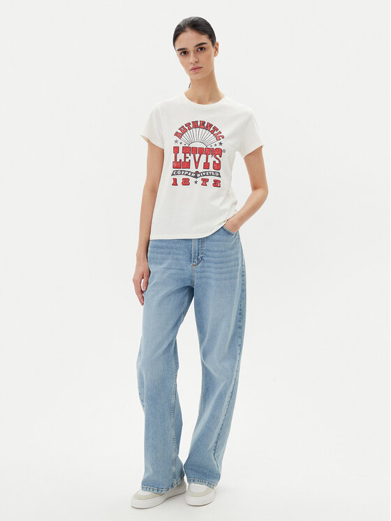 Levi's® Levi's® Majica Perfect 17369-3024 Bela Standard Fit