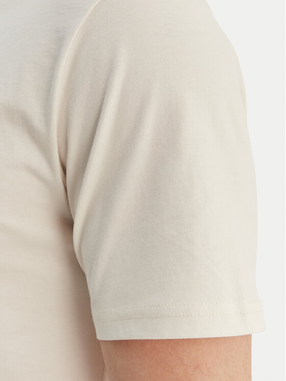 Napapijri Napapijri Camiseta S-Phos NP0A4G5A Écru Relaxed Fit