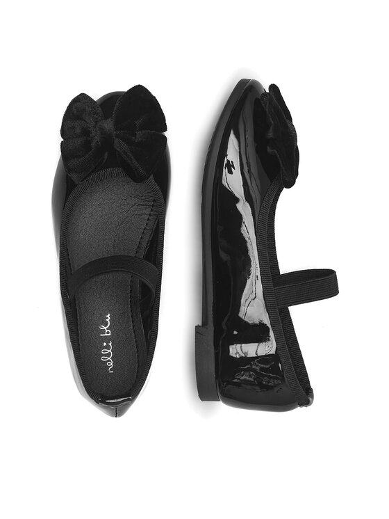 Nelli Blu Baleríny Nelli Blu CM220831-31(III)DZ Černá