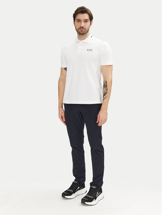 EA7 Emporio Armani EA7 Emporio Armani Polo 7M000184 AF13511 U0002 Bianco Slim Fit