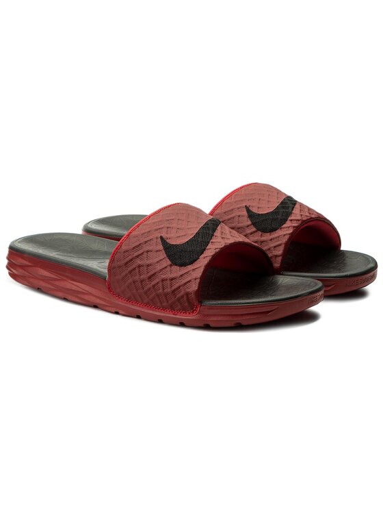 Nike Şlapi Nike Benassi Solarsoft 705474 600 Vișiniu