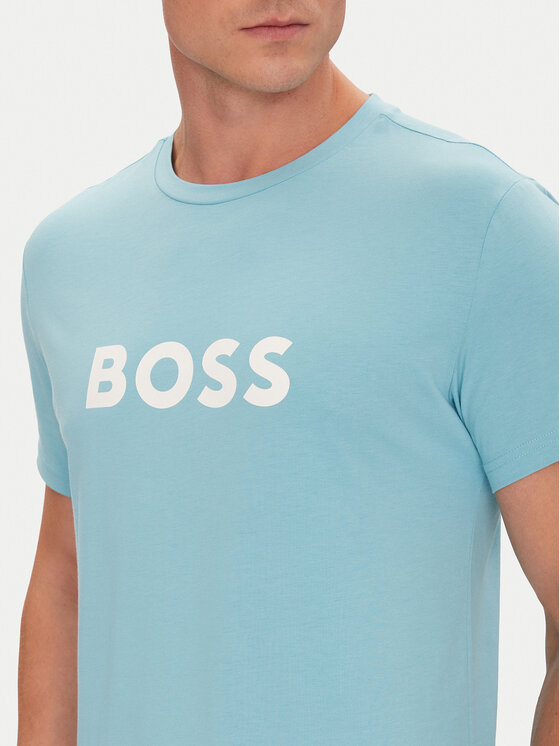 BOSS BOSS T-shirt 50491706 Blu Regular Fit
