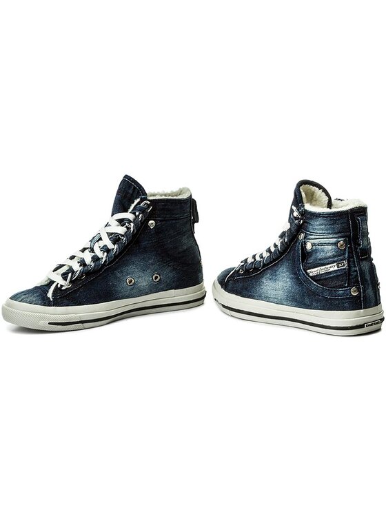 Diesel Sneakersy Diesel Exposure IV W Y01542 P1447 T6067 Tmavomodrá
