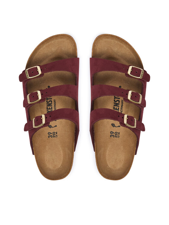 Birkenstock Шльопанці Birkenstock Florida 1033172 Бордовий