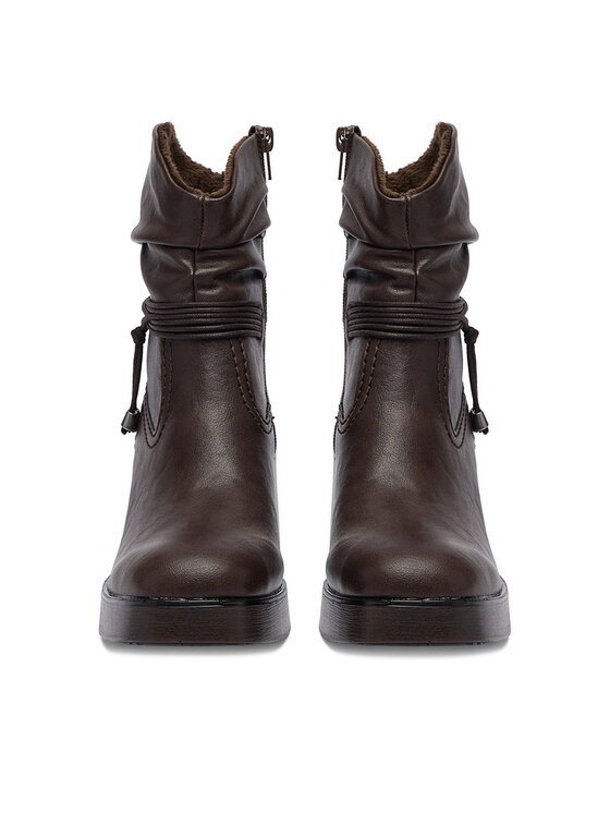 Rieker Polokozačky Rieker CEO-58091-25 Hnědá