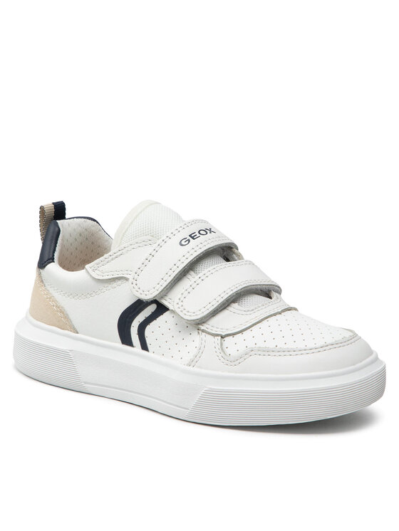 Geox Сникърси Geox J Nettuno B. C J15AWC 0BU85 C0899 S Бял