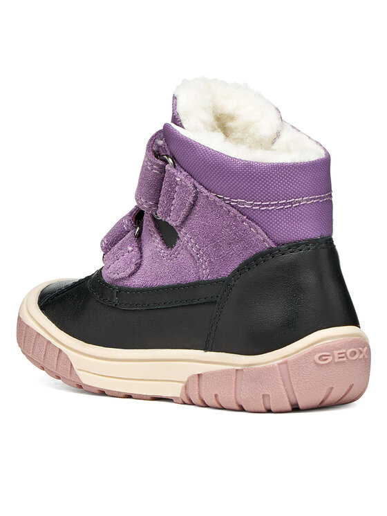 Geox Kozačky Geox B Omar Girl Wpf B462LC 04322 C9B8J M Černá